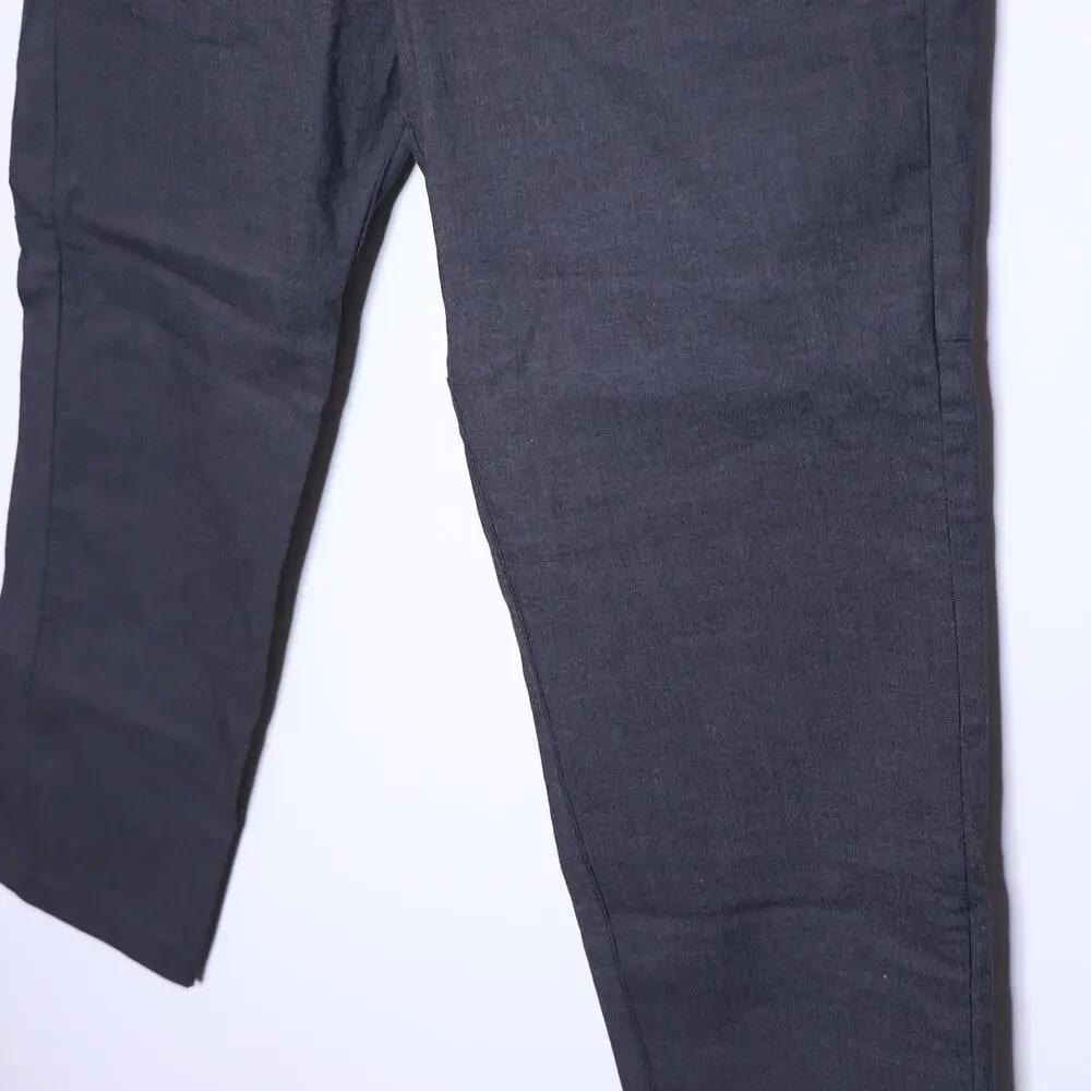 LULULEMON Commission Pant Slim Oxford Black White ABC Casual Men's 32/26.5